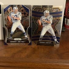 Johnny Unitas 2019 Panini Select card