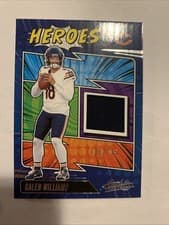 2025 Panini Absolute Absolute Heroes Memorabilia Caleb Williams #AHM-CWS card