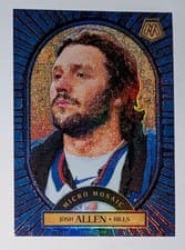 2025 Panini Mosaic Micro Mosaic Josh Allen #24 card