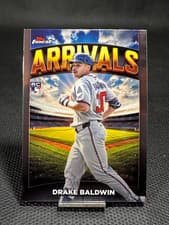 2025 Finest Arrivals Drake Baldwin #A-14 card