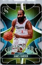 James Harden 2024-25 Panini Silhouette Superstars Die-Cut card