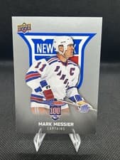 2025-26 Upper Deck New York Rangers Centennial Captains Mark Messier #181 card