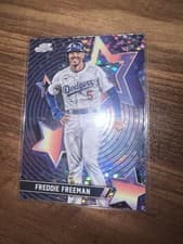 2025 Topps Cosmic Chrome StarFractor Freddie Freeman #SF-5 card