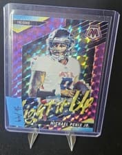 Michael Penix Jr. 2025 Panini Mosaic Light It Up Mosaic card