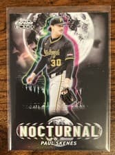 2025 Topps Chrome Black Nocturnal Paul Skenes #NOC-16 card