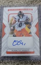 2025 Panini National Treasures Collegiate Rookie Signatures Ollie Gordon II #15 card