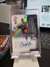 2025-26 Topps Signature Class Rookie Class Chrome Autographs Cedric Coward #RCC-CC card