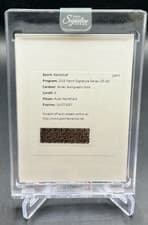 2025-26 Panini Signature Series Jersey Autographs Ryan Nembhard #9 card