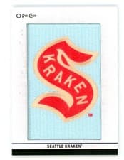 2024-25 O-Pee-Chee Team Logo Patches Seattle Kraken #397 card