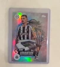 2025-26 Topps UEFA Club Competitions Home Pitch Advantage Bruno Guimarães #HP-20 card