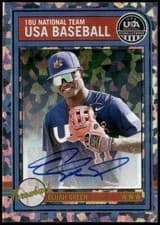 2025 Panini Stars & Stripes USA Baseball Throwback Signatures Elijah Green #AS-EG card