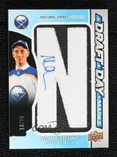 2025-26 SP Game Used Draft Day Marks Noah Ostlund #DDM-NO card