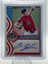 2025 Panini Stars & Stripes 16U/17U National Team Signatures Carson Bolemon #NTS-CB card