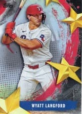 2025 Topps Stars of MLB Wyatt Langford #SMLB-55 card