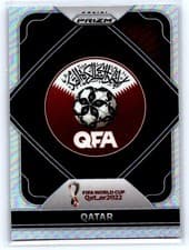 Qatar 2022 Panini Prizm World Cup Team Badges card