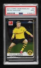 Erling Haaland 2019 Topps Chrome Bundesliga card