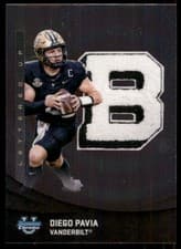 2025 Bowman University Chrome Lettered Up! Diego Pavia #LU-4 card