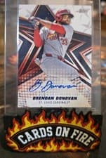 2026 Topps Baseball Stars Autographs Brendan Donovan #BSA-BRD card