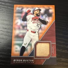 2026 Topps Major League Material Relics Byron Buxton #MLM-BB card