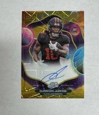 2025 Topps Cosmic Chrome First Flight Signatures Quinshon Judkins #FFS-QJ card