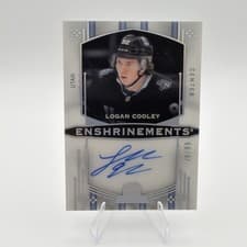 2024-25 Upper Deck The Cup Enshrinements Logan Cooley #E-LC card