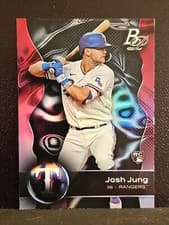 Josh Jung 2023 Bowman Platinum card