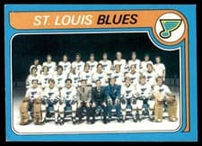 Blues Team 1979 O-Pee-Chee card