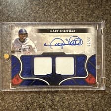 2025 Topps Tier One Autographed Relics Gary Sheffield #AT1R-GS card