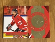 2025-26 Tim Hortons Team Canada Olympic Hockey Gold Medalists Josh Morrissey #GM-10 card