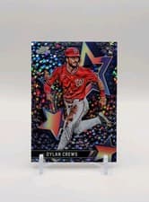 2025 Topps Cosmic Chrome StarFractor Dylan Crews #SF-67 card