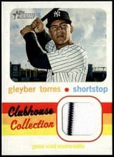 2019 Topps Heritage Clubhouse Collection Relics Gleyber Torres #GT