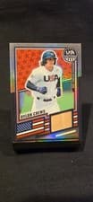 2025 Panini Stars & Stripes USA Baseball Alumni Signature Materials Dylan Crews #USA-DC