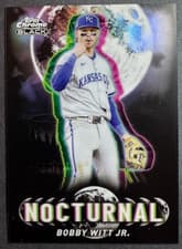 2025 Topps Chrome Black Nocturnal Bobby Witt Jr. #NOC-26 card