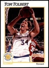 Tom Tolbert 1991-92 Hoops Base Set card