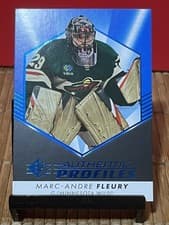 Marc Andre Fleury 2022 SP Authentic Profiles card