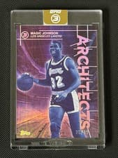2025-26 Topps 3 Architects Magic Johnson #AR-26 card