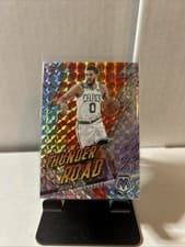 Jayson Tatum 2022 Panini Mosaic Thunder Road card