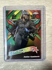 2025 Topps Chrome Logofractor Edition Future Stars Junior Caminero #FS-18 card