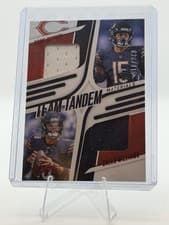 2025 Panini Absolute Team Tandem Materials Rome Odunze / Caleb Williams #TTM-CHI card
