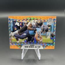 2025 Panini Mosaic Bang Josh Hines-Allen #15 card