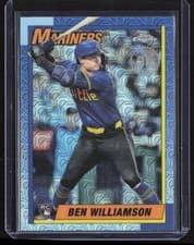 2025 Topps Update 1990 Topps Chrome Baseball Ben Williamson #U90C-10 card
