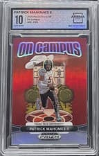 2025 Panini Prizm Draft Picks On Campus Patrick Mahomes II #13 card