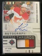 2024-25 Upper Deck Ultimate Collection Pro Threads Jonathan Huberdeau #PT-HU card