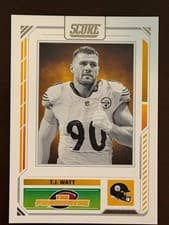 T.J. Watt 2025 Score The Franchise card