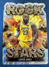 2025-26 Topps Chrome Rock Stars LeBron James #RS-3 card