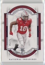 Marvin Harrison Jr. 2024 Panini National Treasures Collegiate card