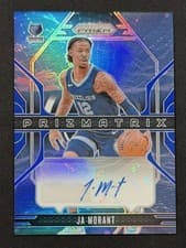 2024-25 Panini Prizm Prizmatrix Signatures Ja Morant #PMX-JMT card