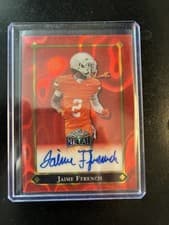 2025 Leaf Metal 92 Autographs Jaime Ffrench #92L-JF1 card