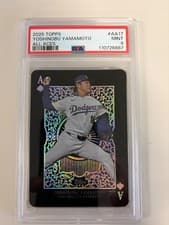 2025 Topps All Aces Yoshinobu Yamamoto #AA-17 card