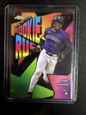 2025 Topps Chrome All-Etch Rookie Rush Adael Amador #CERR-18 card